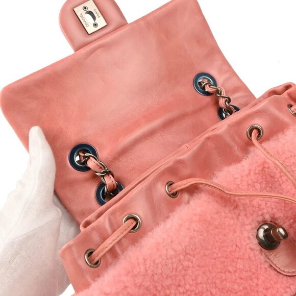 Chanel Pink Mouton Paris-Salzburg Backpack - Picture 6 of 12